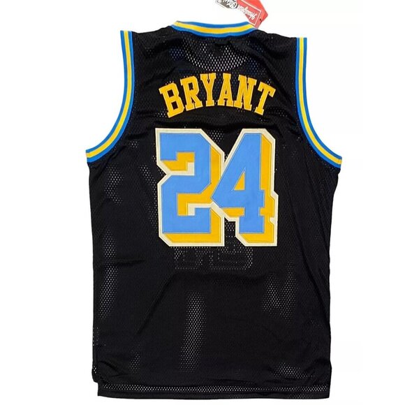 Headgear Classics Kobe Bryant #24 Men's Crenshaw Black Alt Sewn Jersey Sz: L NWT - Picture 2 of 3